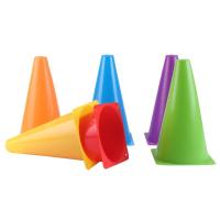 Bandeja De Bandera De Fútbol 18cm Con Conos De Entrenamiento Plano Y Rodillo Pila De Barrera De Marcado De Obstáculos Para Deportes - details 8