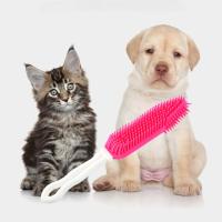 Cepillo De Baño Para Perros Y Gatos Con Manija Larga Suave Cepillo De Masaje Para Peluquería De Mascotas Adecuado Para Pupusas Accesorios De Limpieza - details 3