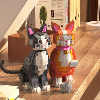 Juego De Construcción 3D De Gato Encantador Para Niños Y Amantes De Los Gatos Regalo Festivo Ideal Juguete Divertido De Montaje - details 1