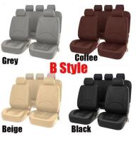 Fundas Universales para Asientos de Coche - Juego Complete de Protectores de Cuero PU - Accesorios Interiores para Automóviles - 9 Piezas - Nuevo - details 11
