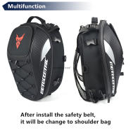 Bolsa De Motocicleta Impermeable 100% MOTOCENTRIC 37L Gran Capacidad Multifuncional Para Hombro Cintura Y Pierna Equipamiento Moto - details 7