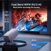 Proyector Portátil 4K Android 11 Native 1080P 400ANSI Dual WiFi6 BT5.0 LYNCAST HY320 Mejora Del HY300 Para Cine En Casa Y Exterior - details 2