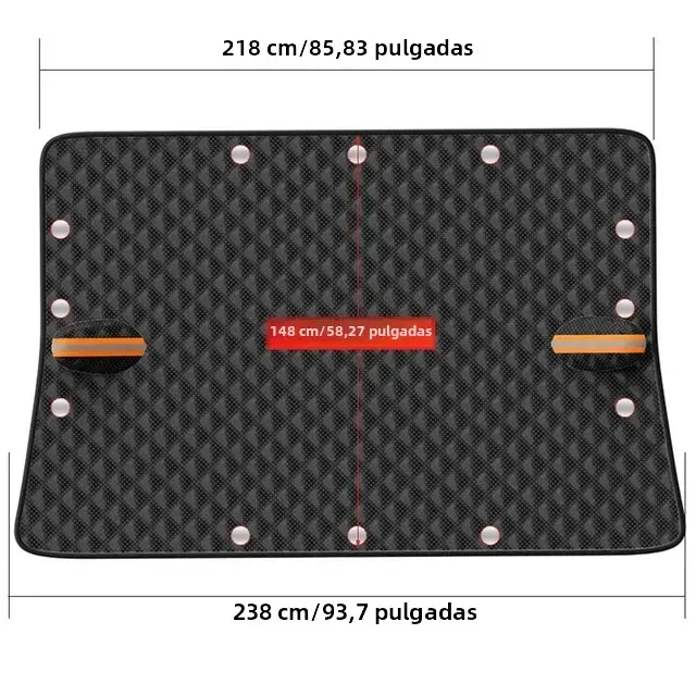 Cubierta De Nieve Para Coche Protección Contra El Frío Y La Congelación Parabrisas Delantero Sombrilla De Verano Material PVC Fleecy Para Invierno - 1