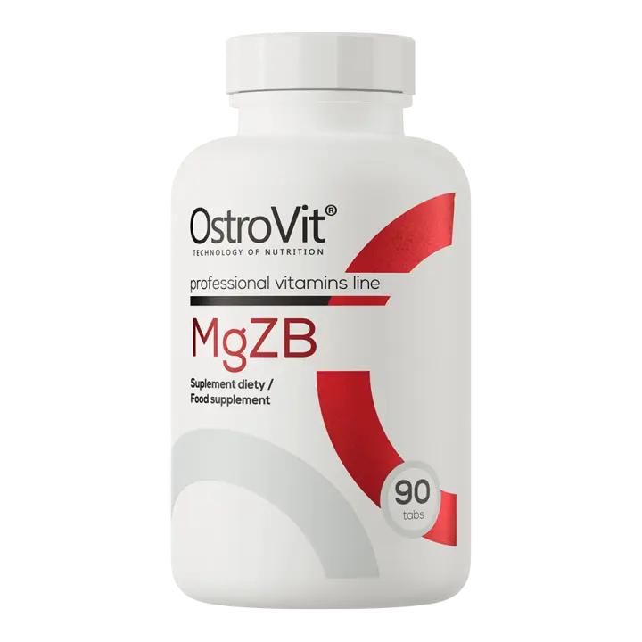 OstroVit MgZB 90 comprimidos / Fórmula ZMA / Magnesio + zinc + vitamina B6 (MgZB)/ OstroVit / MgZB / Olympus Sport Nutricion - 1