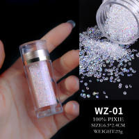 3D Art De Uñas Con Cristales Y Brillo DIY Microesferas Mezcladas Para Decoración De Uñas Ornamentos De Vidrio De Tamaño Pequeño - details 4