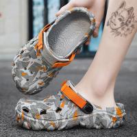 Sandalias De Verano Para Hombres Talla Grande 47 EVA Suave Y Ligera Zapatillas De Exterior Para Jardín Y Playa Clogs Plana - details 5