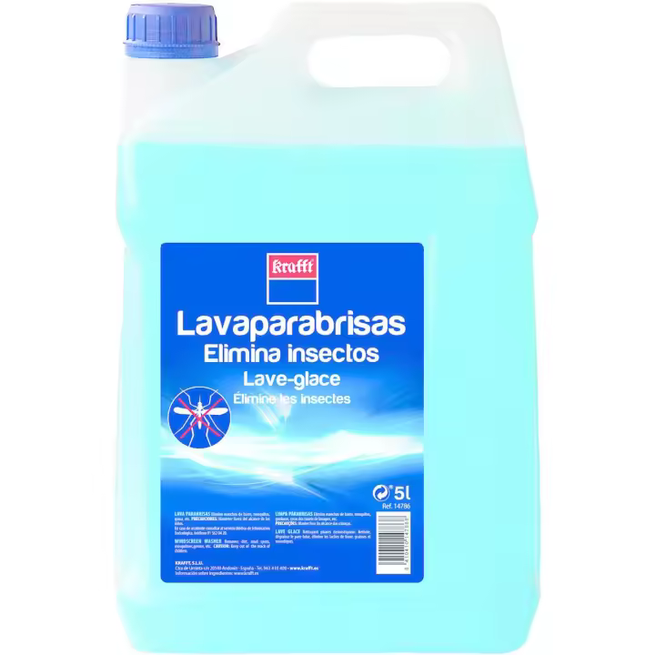 LAVAPARABRISAS ELIMINAINSECTOS KRAFFT 5 L - 1