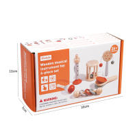 Juego De Instrumentos Musicales De Madera Para Bebés Montessori Conjunto De Percusión Con Xilofón Educativo Para Niños En Preescolar Regalos - details 18