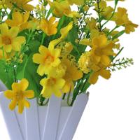Marguerita Artificial Resistente Al Clima En Plástico Para Decoración De Bonsái En Balcones Flor Falsa Para Fiesta - details 9