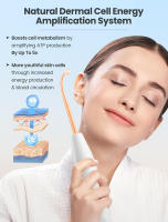 Lámpara De Masaje Facial De Alta Frecuencia Rejuvenecimiento De La Piel Terapia Neón+Argo Con Tubo De Vidrio Anti-Edad Reducción De Arrugas Eliminador De Acné - details 4