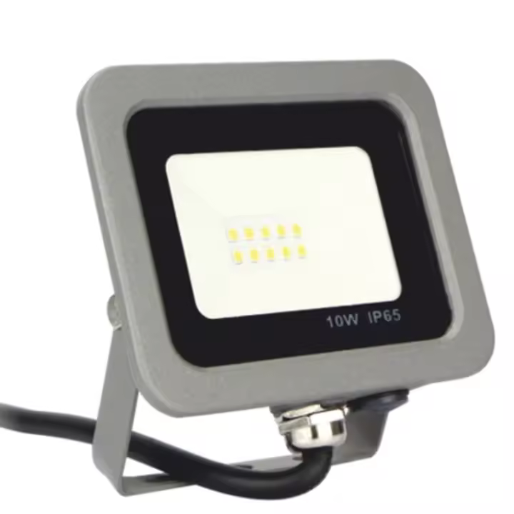 Foco proyector led ips 65 10w 5700k luz fria 800lm gris - 1