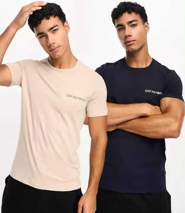 Pack 2 Emporio Armani 111267 3F717 11350 rope /marine - 1