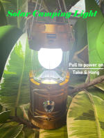Lámpara Multifuncional Solar Portátil Para Camping Impermeable Luz De Emergencia Con Fuente De Energía LEDLinterna Portátil Para Acampar - details 0