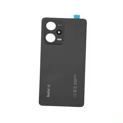 TAPA DE BATERÍA REDMI NOTE 12 PRO 5G NEGRO ORIGINAL 100% SERVICE PACK - Accesorio de Repuesto para Redmi note 12 5g Pro, Color Negro, Auténtico y en Empaque Oficial - 1