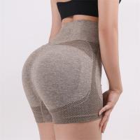 Shorts De Yoga Para Mujer Cintura Alta Shorts De Gimnasio Levantador De Glúteos Running Sportswear Sin Bolsillos Transpirables Para Deportes - details 19