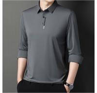 Camisa Polo De Lujo Para Hombre Estilo Británico Con Estampado Y Manga Larga Calidad Superior Moda Invernal Sin Rastros - details 10