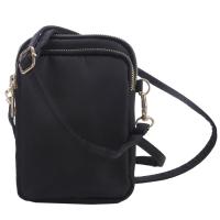 Bolso Mini Mujer Cruzado Con Cremallera Bolso De Hombro Multifuncional Vertical Monedero Móvil Negro Bolsos De Caminar - details 45