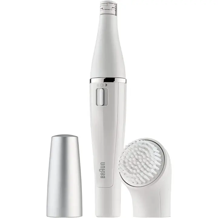 Braun FaceSpa 810 - sistema de cepillo de limpieza y depilación facial + 2 pilas - 1