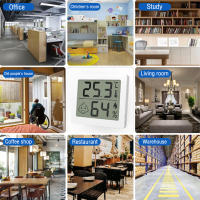 Medidor De Temperatura Y Humedad Digital LCD Estación Climática Para El Hogar Con Luz Trasera Para Habitación De Bebé Medidor De Ambiente Electrónico - details 9
