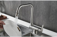 Grifo De Cocina Montado En Pared Negro Con Filtro De Agua Salida Pulida Doble Manera De Instalación Material De Latón Cerámico - details 24