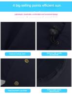Gorro De Sol Con Protección UPF 50+ Y Plegable Para Cuello Para Hombre Y Mujer Adecuado Para Senderismo Viajes Pesca Uso Casual En Todas Las Estaciones - details 6