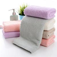 Toalla De Microfibra Absorbente Para Cabello Seco 30x60cm Doble Cara Coral Ideal Para Baño Lavar Coche Limpieza Salon Natación Camping - details 1