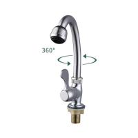 Grifo De Cocina Con Mangue De 360 Grados Y Manillar Sencillo Para Agua Fría Grifo De Esterilla Monomando Para Hogar - details 4