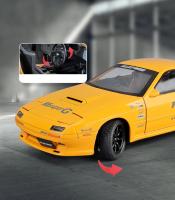 Coche De Acción Initial D Mazda RX7 RX-7 FC Escala 1:24 Con Sonido Y Luz Vehículo Diecast Para Niños Regalos Material Metálico Sin Batería - details 6