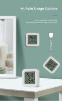 Sensor De Temperatura Y Humedad Inteligente Tuya Con Pantalla LCD Mini Higrómetro Control Remoto Por App Para El Hogar - details 8