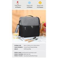 Bolsa De almuerzo de Doble Capa Bolsa de Hielo de mantimiento fresco Bolsa de Isla unisex Bolsa de Isla portátil de color a juego Bolsa de Isla - details 0