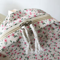 Mochila Floral De Moda Para Estudiantes Y Niñas Con Correas Ajustables Y Gran Capacidad Bolsa De Viaje De Nylon Para Mujeres - details 12