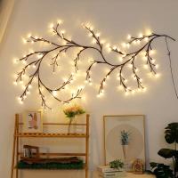 Cordón De LED DIY 45/144 Vinatera Para Decoración De Bodas Y Fiestas Luz De Ambiente Para Pared Y Dormitorio Con Longitud De 150 Cm - details 3