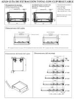 AZERODESIGN - GUIA quadro con freno para cajones de madera con clips de EXTRACCIÓN TOTAL, resistencia certificada de hasta 50 kg de peso, para tableros de 16 mm o de 19 mm - details 0