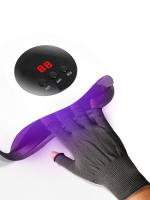 Guantes De Uñas Anti-Black Para Tienda De Uñas UV Protección Especial Con Luz De Cocción Cortos Y Negros Herramientas De Manicura - details 12
