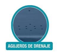 Intex 28020 Easy Pool Cover, PVC, Blue, Tamaño del cobertor 221 cm para piscinas que midan en la parte inferior 244 cm - details 2