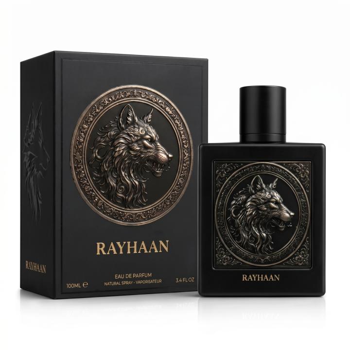 Rayhaan Wolf Perfume Árabe Hombre Eau de Parfum 100ml Original Dulce Amaderado Intenso Larga Duración — oferta en Miravia
