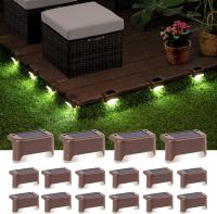 Luces Solares para Exterior - 16 Unidades - Escalera Luz - Impermeable - Iluminación LED - Escaleras Exterior - Escalones ECT - details 3