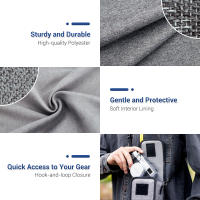 Estuche Para Cámara Sin Espejo JJC Para Sony A6700 A6600 A6500 A6400 A6300 A6100 A6000 ZV1F ZV-E10 Ricoh GR3 HDF GR IIIx GRIII - Bolsa De Viaje Ajustable Y Resistente Al Agua - details 3
