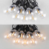 Luces De Cadena G40 Para Exteriores Impermeables Y Resistentes Al Choque Con Bombillas LED Vintage Para Decoración De Patio Y Paredes - details 2