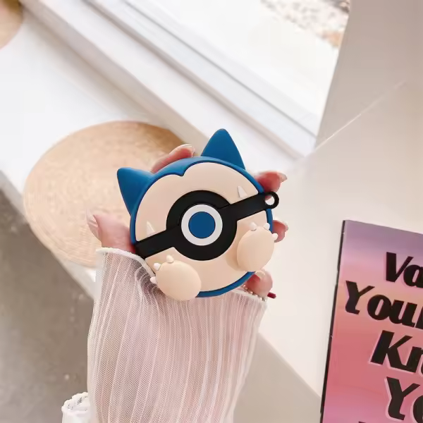 Cdq Funda para AirPods 3rd generation, 3D Lindo kawaii anime Fashion Divertid Diseño fresco cubierta para Apple AirPod with lavero, para hatbres/adolescentes/Niños - 1
