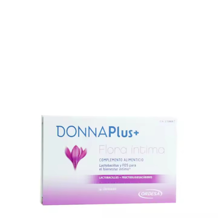 Donnaplus+ flora íntima 14 cápsulas - 1