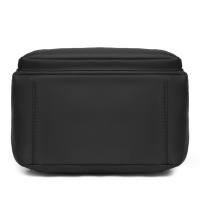 Mochila Grande De PU Negro Para Mujer Bolsa De Viaje Estilo Harajuku Suelta Para Estudiantes Escuela Mochila Unisex Moda De Calle Alta Capacidad - details 4