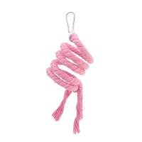 Juguete Para Pájaros 1PC Torre De Juego Con Campana Y Cordón De Algodón Para Periquitos Juguetes De Subida Y Aparición Para Pájaros Accesorios De Pájaros - details 7