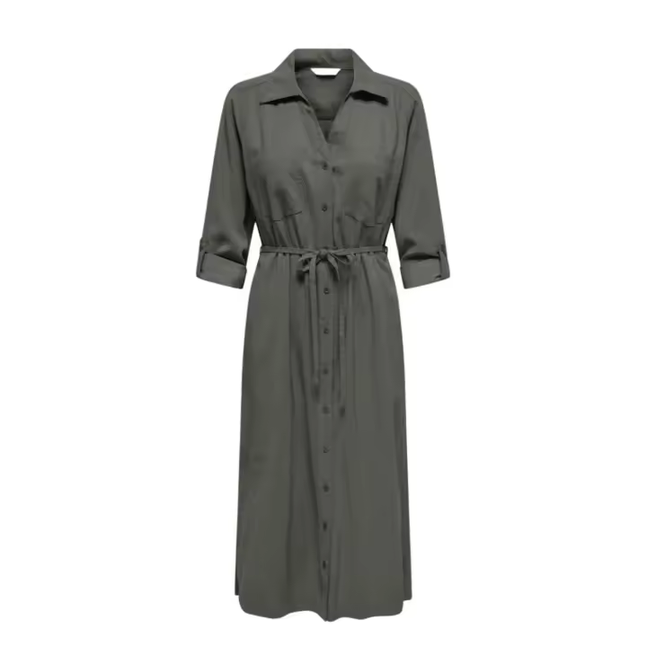 ONLARIS LIFE LS BELT SHIRT DRESS CC WVNKambaba - 1