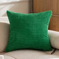 Fundas De Cojines Navideñas Rojas Fundas De Cojines Decorativas De Terciopelo Suave Fundas De Cojines Lumbar Para El Hogar Estilo Navideño - details 10