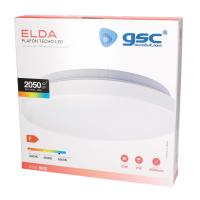 Gsc Garsaco Plafón LED Techo Elda GSC Blanco 20W | Luz Blanca 6500K | 2050 Lúmenes | IP20 - details 1