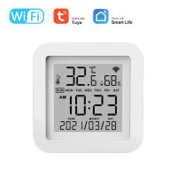 Termómetro Y Higrómetro Inteligente Tuya WiFi Para El Hogar Con Pantalla LCD En El Escritorio Y Pared Medidor De Temperatura Y Humedad Para Cocina - details 0