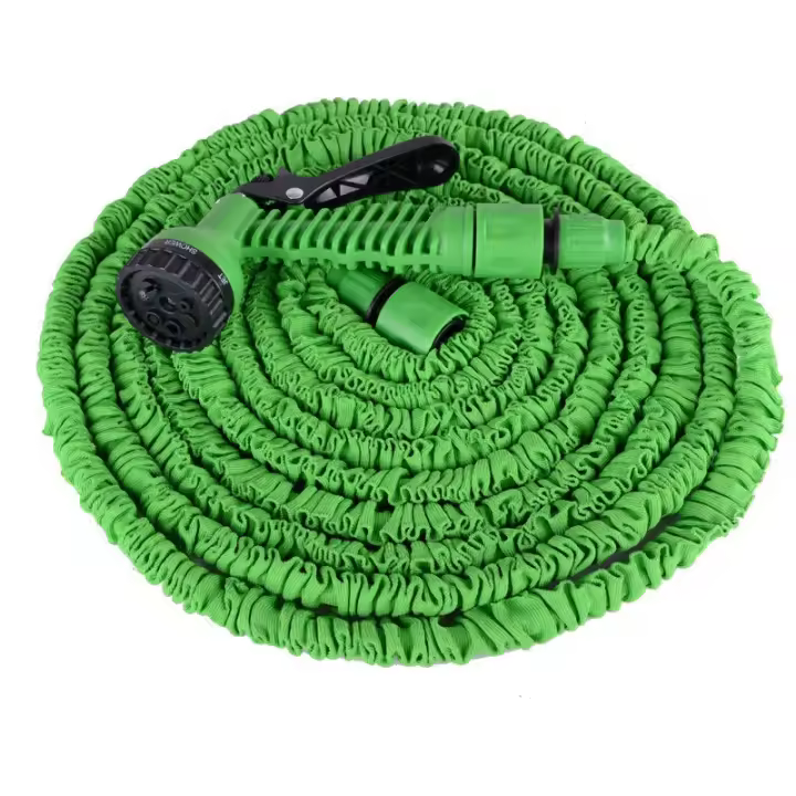 Zenyth SSITO Manguera de Agua para Jardín, pistola extensible de Jardín, diferentes Salida de Agua, varias medidas 7,5 m/15m/30M/45m, Manguera flexible, extensible. - 1
