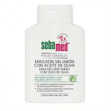 Sebamed Emulsión sin jabón con aceite de oliva 200 ml. - 1