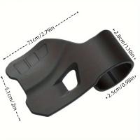 1pc Silicone Universal Para Manillar De Motocicleta Acción De Acelerador Control De Cruce Asiento De Mano Bloqueo De Manillar - details 0